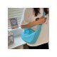 Casual Canvas Solid Large Shoulder Bags