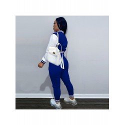 Baseball Coats Matching 2 Piece Outfit Sets For Women