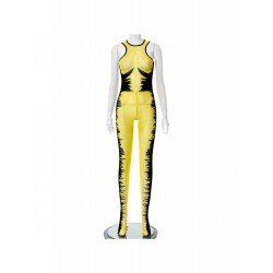 Zipper Up Sleeveless Summer Jumpsuits For Women