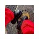  Street Red Fashion High Waist Straight Jeans