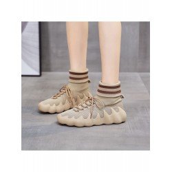 White Versatile Lace Up Women Sneakers White Versatile Lace Up Women Sneakers