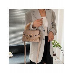 PU Fashion Pure Color Women's Plush Shoulder Bags  PU Fashion Pure Color Women's Plush Shoulder Bags