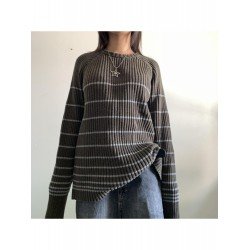 2024 New Striped Long Sleeve Sweater  2024 New Striped Long Sleeve Sweater