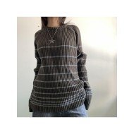  2024 New Striped Long Sleeve Sweater