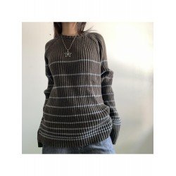  2024 New Striped Long Sleeve Sweater