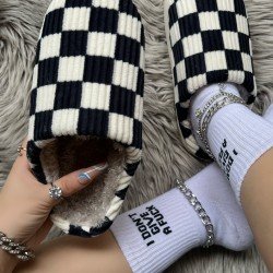 Indoor Spring Winter Grid Slide Sippers