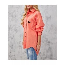  Pure Color Long Sleeve Women's Shirts