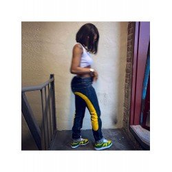  2024 Low Waist Printed Women's Denim Jeans