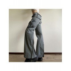 Street Zip Hem Straight Leg Cargo Jean Street Zip Hem Straight Leg Cargo Jean