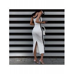 Spaghetti Straps Backless Sleeveless White Dress Spaghetti Straps Backless Sleeveless White Dress