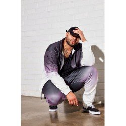 Casual Gradient Color Men's Long Suit  Casual Gradient Color Men's Long Suit