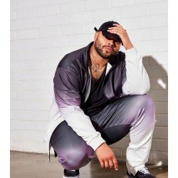  Casual Gradient Color Men's Long Suit
