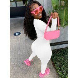 Pure Color Hollowed Out Lace Up Women's Jumpsuit  Pure Color Hollowed Out Lace Up Women's Jumpsuit