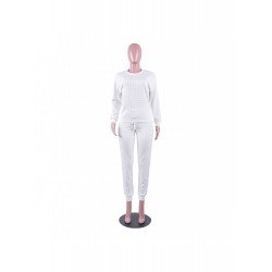 Casual Hot Drilling Top And Trouser Women's Set  Casual Hot Drilling Top And Trouser Women's Set