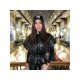  Casual Pure Color Rhombus Lattice Women's Down Coats