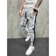  Fashion Casual Printing Men's Long Pants