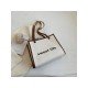  PU Letter Women's Large Capacity Tote Bag