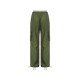 Loose Solid Drawstring Ladies Cargo Trousers
