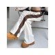  2024 Casual Letter Printing Women's Long Pants
