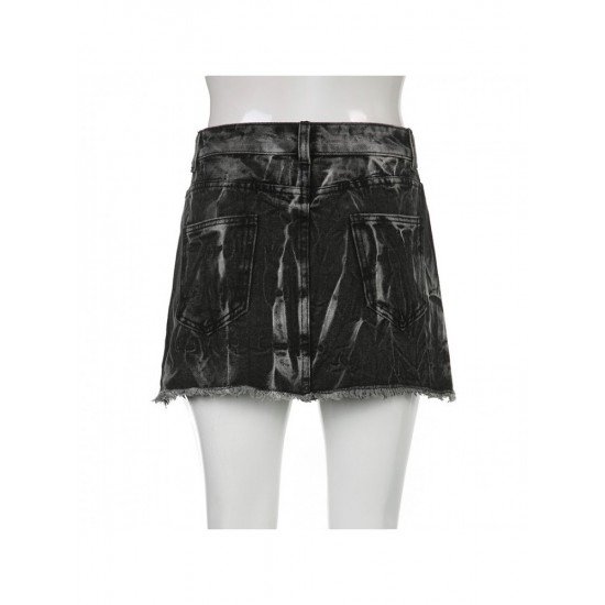  2024 Summer Low Waist Denim Skirt