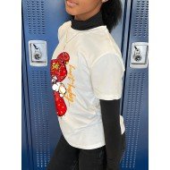 Crazy Bear Graphic Summer T Shirts