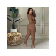 Sexy Hollowed Out Ripped Nightclub Jumpsuit