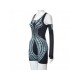V Neck Printed Sleeveless Rompers For Women