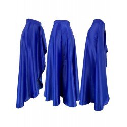 Zipper Up Stylish Solid Split Hem Maxi Skirts  Zipper Up Stylish Solid Split Hem Maxi Skirts