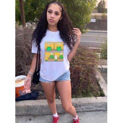 Cute Dialogue Graphic Latest Tops For Women