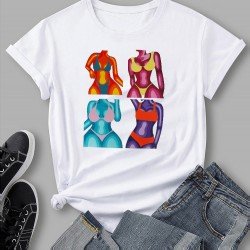 Sexy Ladies Graphic Summer T Shirts