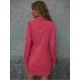  2024 Pure Color Top And Skirt Women's Suits