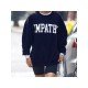  2024 Autumn Round Neck Letter Printing Sweater