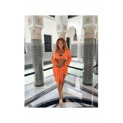 Bubble Cloth Pure Color Women's Skirt Set  Bubble Cloth Pure Color Women's Skirt Set