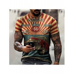 Round Neck Short Sleeve Men's T-Shirt  Round Neck Short Sleeve Men's T-Shirt