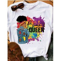 Ladies Printed Crew Neck New Tops  Ladies Printed Crew Neck New Tops