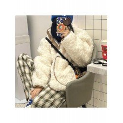  2024 New Winter Lamb Wool Women's Jacket