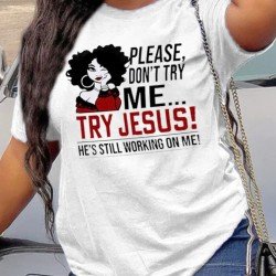 Leisure Women Graphic T Shirt Tops