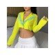  2024 Fall Women's Lapel Patchwork Fur Short Jacket