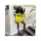  2024 Fall Women's Lapel Patchwork Fur Short Jacket