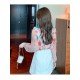  2024 Autumn Butterfly Embroidery Chiffon Shirt