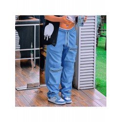 Street Style Pure Color Casual Pants  Street Style Pure Color Casual Pants