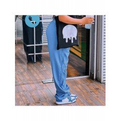 Street Style Pure Color Casual Pants  Street Style Pure Color Casual Pants