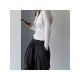  2024 Pure Color Hooded Women's Long Sleeve Coats