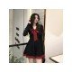  2024 Fashion Bow Knitted Long Sleeve Dress