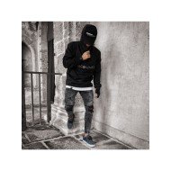 Street Ripped Pencil Jean Pants For Men