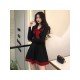  2024 Fashion Bow Knitted Long Sleeve Dress