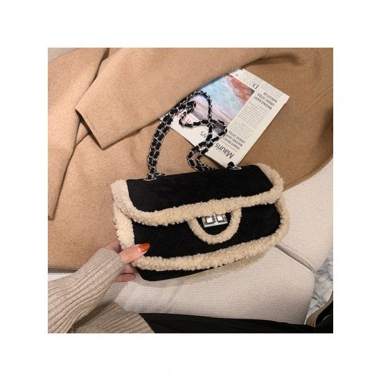  2024 New Fashion Plush Women's Shoulder Bag