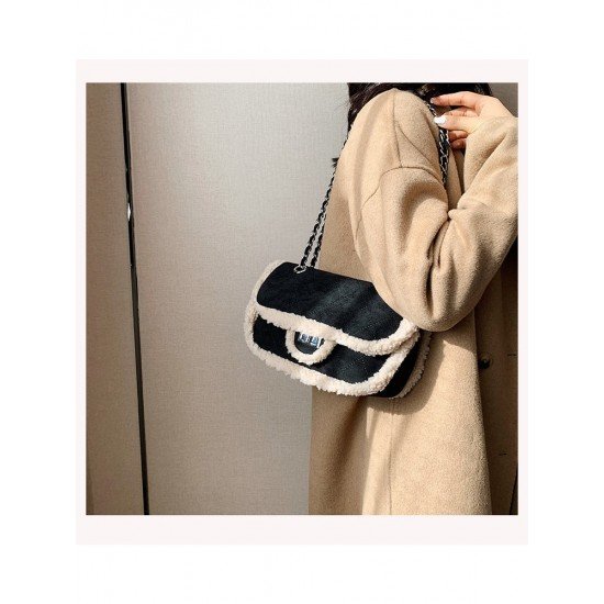  2024 New Fashion Plush Women's Shoulder Bag