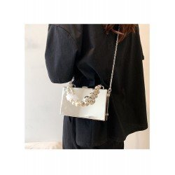 Stylish Faux Pearl Chain Ladies Shoulder Bags Stylish Faux Pearl Chain Ladies Shoulder Bags