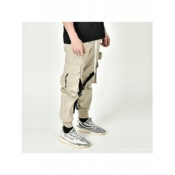 Pure Color Lace Up Zipper Men's Pants  Pure Color Lace Up Zipper Men's Pants